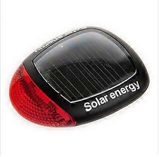 Super bright solar bicycle rear light tail light, bicycle accessories