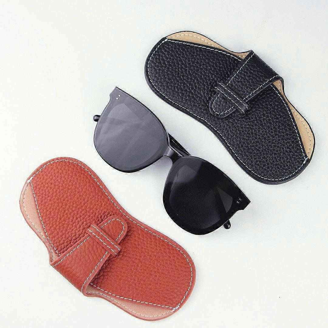 Portable Leather Glasses Case,Flexible