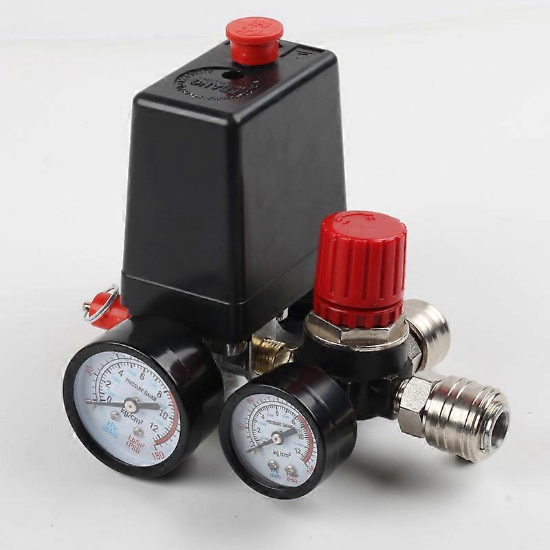 Luftkompressor Druckschalter Kompressionsventilschalter Luftkompressor mit Reglermanometer