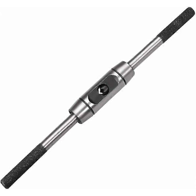 Left Hand Turn Tap Holder Adjustable Tap Wrench Handle for Metric M6-M14 Tap Countersink Wrench Tapping Tool Body Die Casting