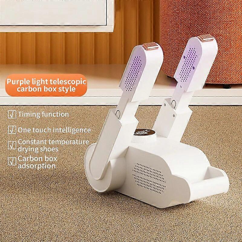 Ultraviolet Sterilization Shoes Dryer Machine PTC Fast Heater With Deodorizer Dehumidifier Timing Device Winter Shoes Dryer