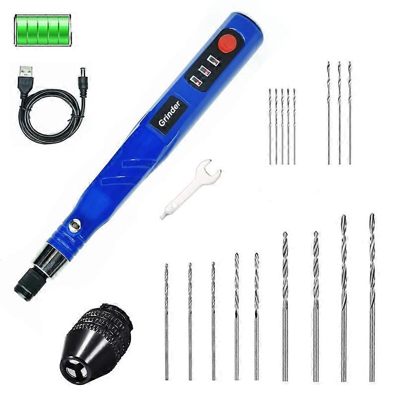 Engraver and Precision Tool Electric Handheld Cordless Rotary Tool with 3 Adjustable Speed 2000mAh Rechargeable Engraver Cordless Engraver