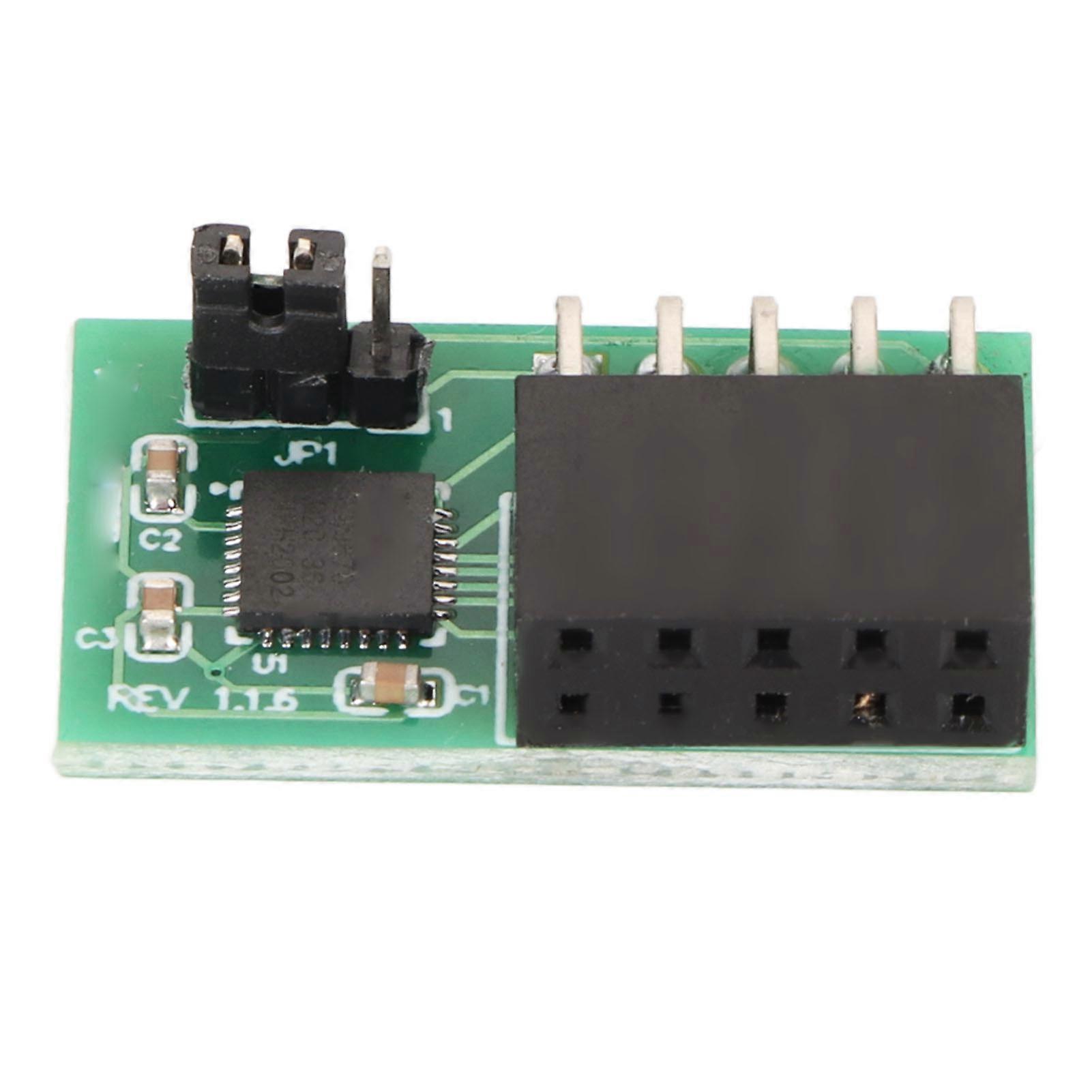 Modulo TPM 2.0 Interfaccia SPI Chipset 9670 ad alta sicurezza stabile verticale Modulo SPI a 10 pin per SuperMicro AOM TPM 9670V S YEMMA