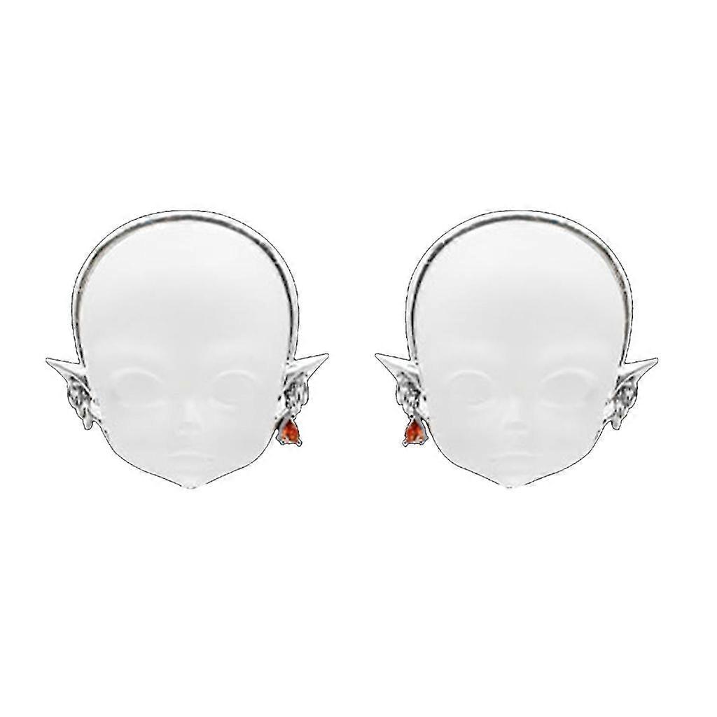 1 Pair Studs Earrings Ear Studs Demon Doll Shape Earrings Jewelry Ear Studs