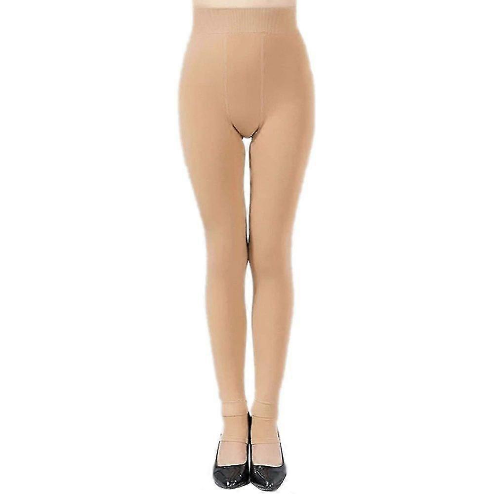 Collant foderati di lana Collant da donna Collant caldi Collant falsi traslucidi Collant invernali a vita alta opachi