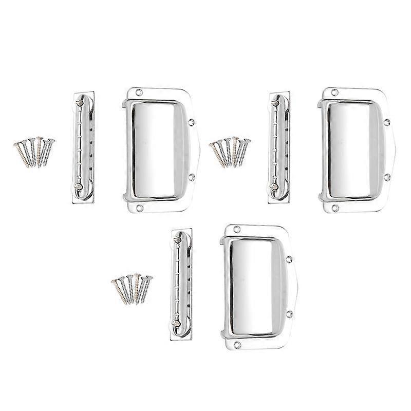 3 Set Fixed Adjustable Bridge Tailpiece for Teisco Harmony Kay Guitar New