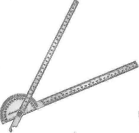 Rustfritt stål Goniometer Goniometer Goniometer, 250mm