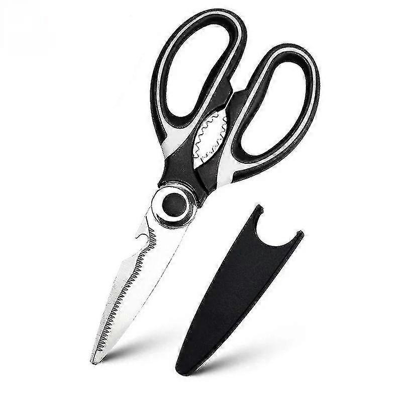 Kitchen Shears Stainless Steel Scissors Multipurpose Purpose Shears Tool For Meat Vegetable Barbecue Scissors