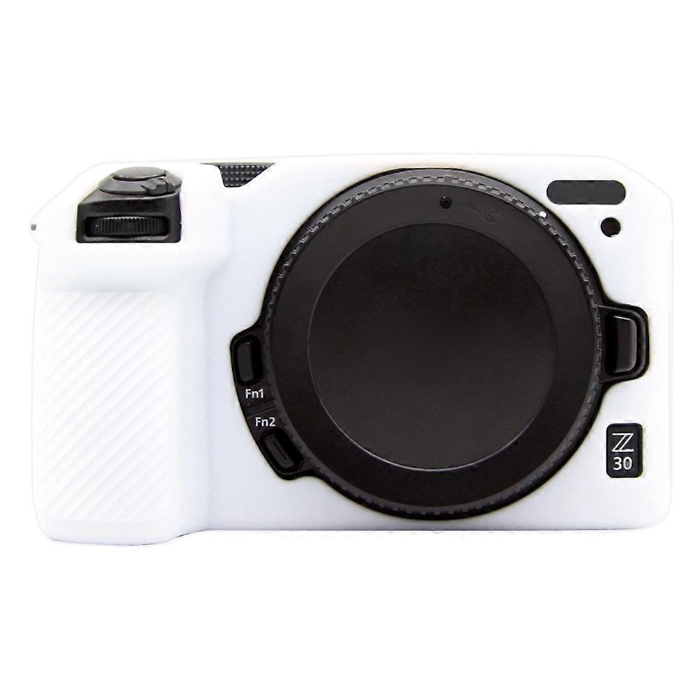 For Nikon Z 30 Litchi Texture Silicone Protective Case Anti-Collision Camera Cover