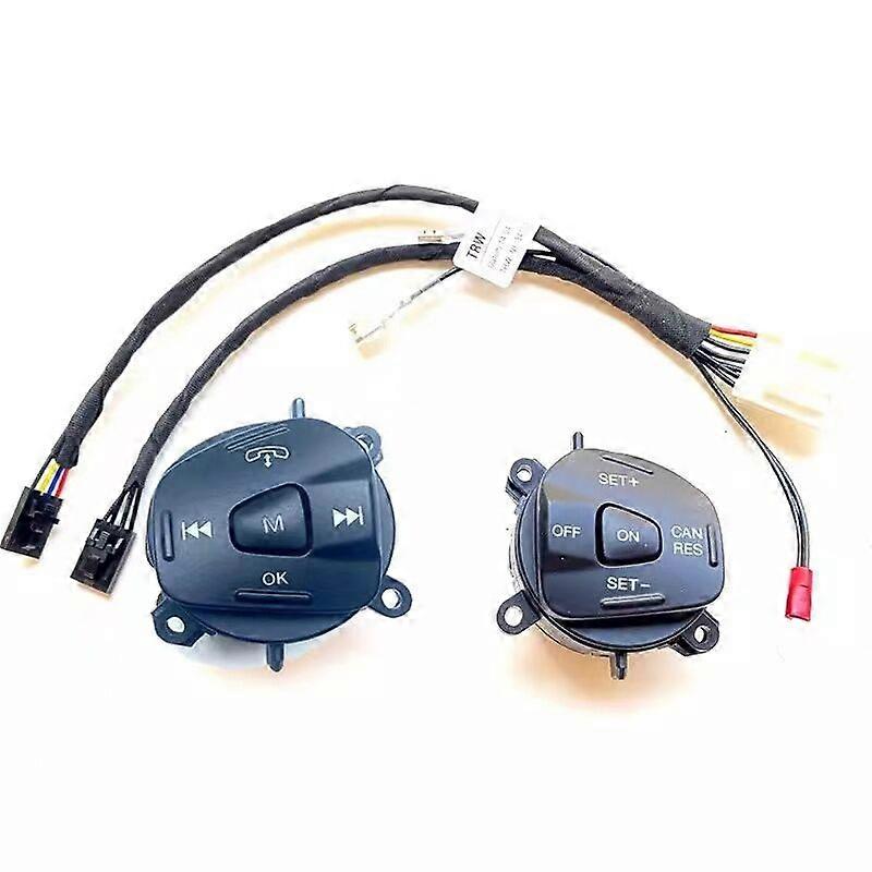 Car Cruise Control Buttons For Ford Fiesta MK7 Ecosport 2013 Steering Wheel