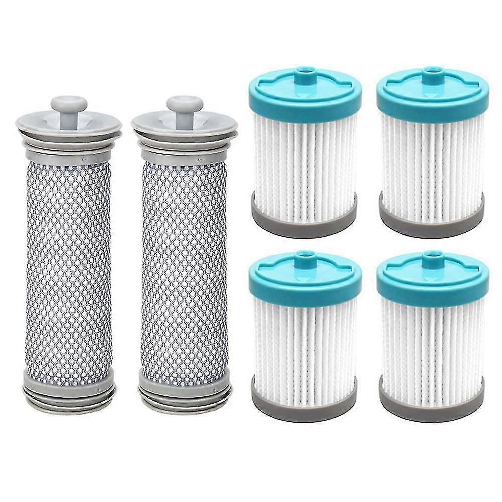 2pcs Pre Filters & 4pcs Hepa Filter For Tineco A10 Hero/master