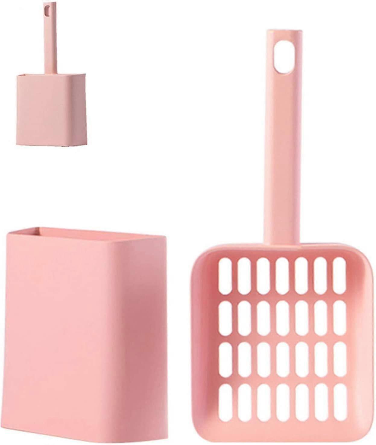 Na Cat Litter Scoop with Stand Cat Litter Shovel Strong Abs Plastic Scoop 大型ペットクリーニングツール用 Cat 砂のクリーニング用品製品トイレ用