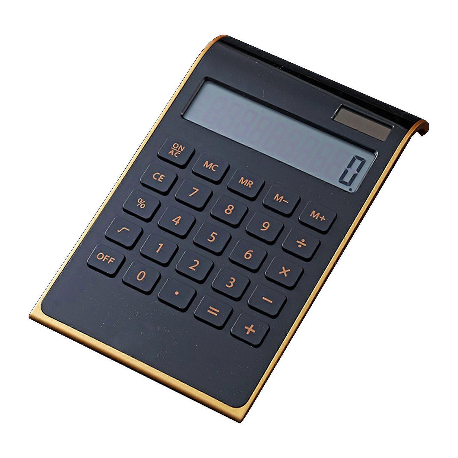 Battery Calculator 12-digit Portable Calculator With Large Buttons For Study Business And Office Use FAN1053
