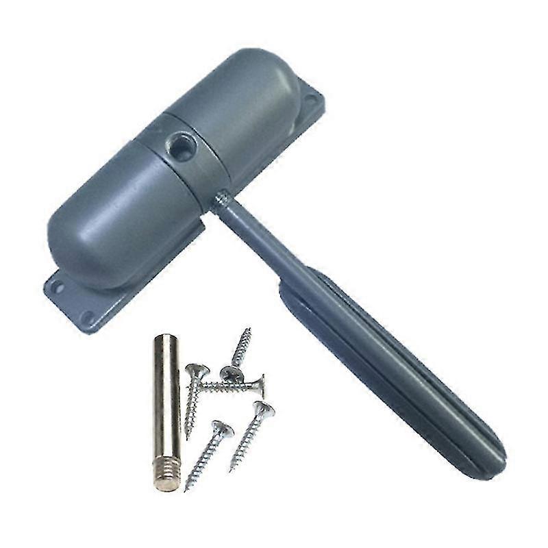 20-70kg Zinc Alloy Spring Automatic Door Closer Mounted Door Stops Adjustable Surface