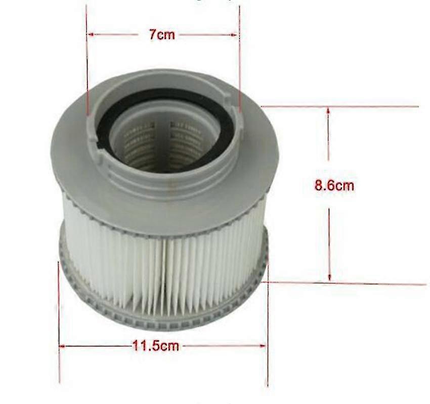 2 Pack Spa Filter Replacement Filter Cartridge Mspa Replacement Filter