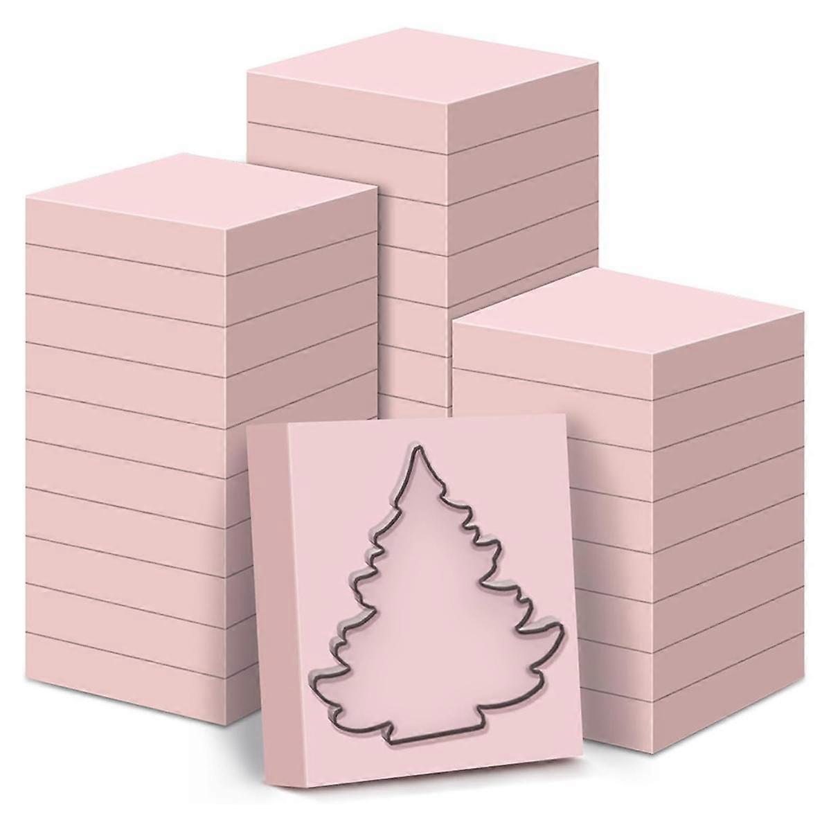 30Pcs Pink Rubber Carving Blocks 2 X 2Inch Rubber Stamp Carving Blocks Soft Rubber Linoleum Block for Stamp Craft