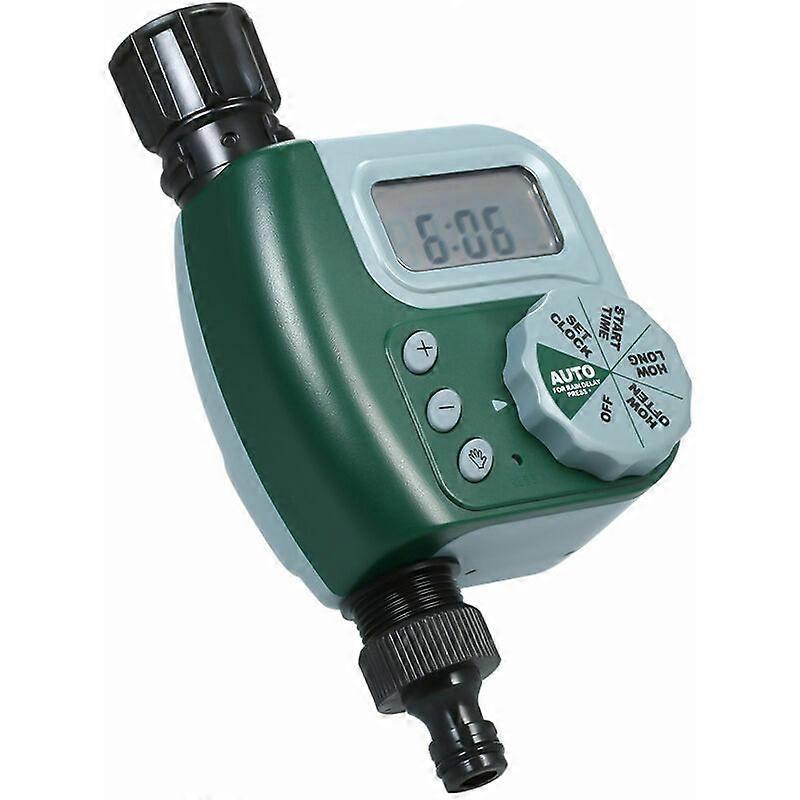Garden Watering with Automatic Timer, Without Battery, Green -