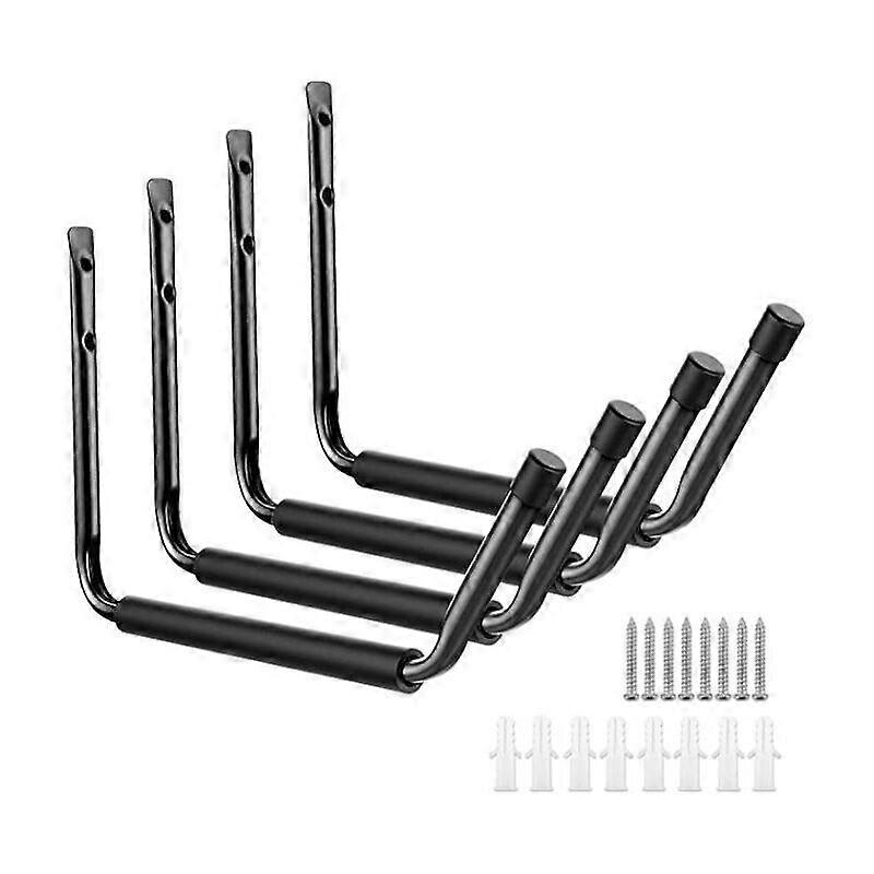 Pack Garage Hooks Storage Hooks for Kayak Surfboard Ladder Bike Heavy Duty Wall Mount Rack Organize Power Tools Bulk Items