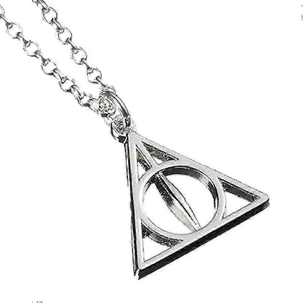 Miman Sterling Silver Deathly Hallows Necklace
