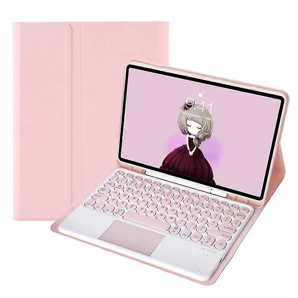 Keyboard + Leather Case for Samsung Galaxy Tab S6 10.4 in Pink - Enhance Your Tablet Experience
