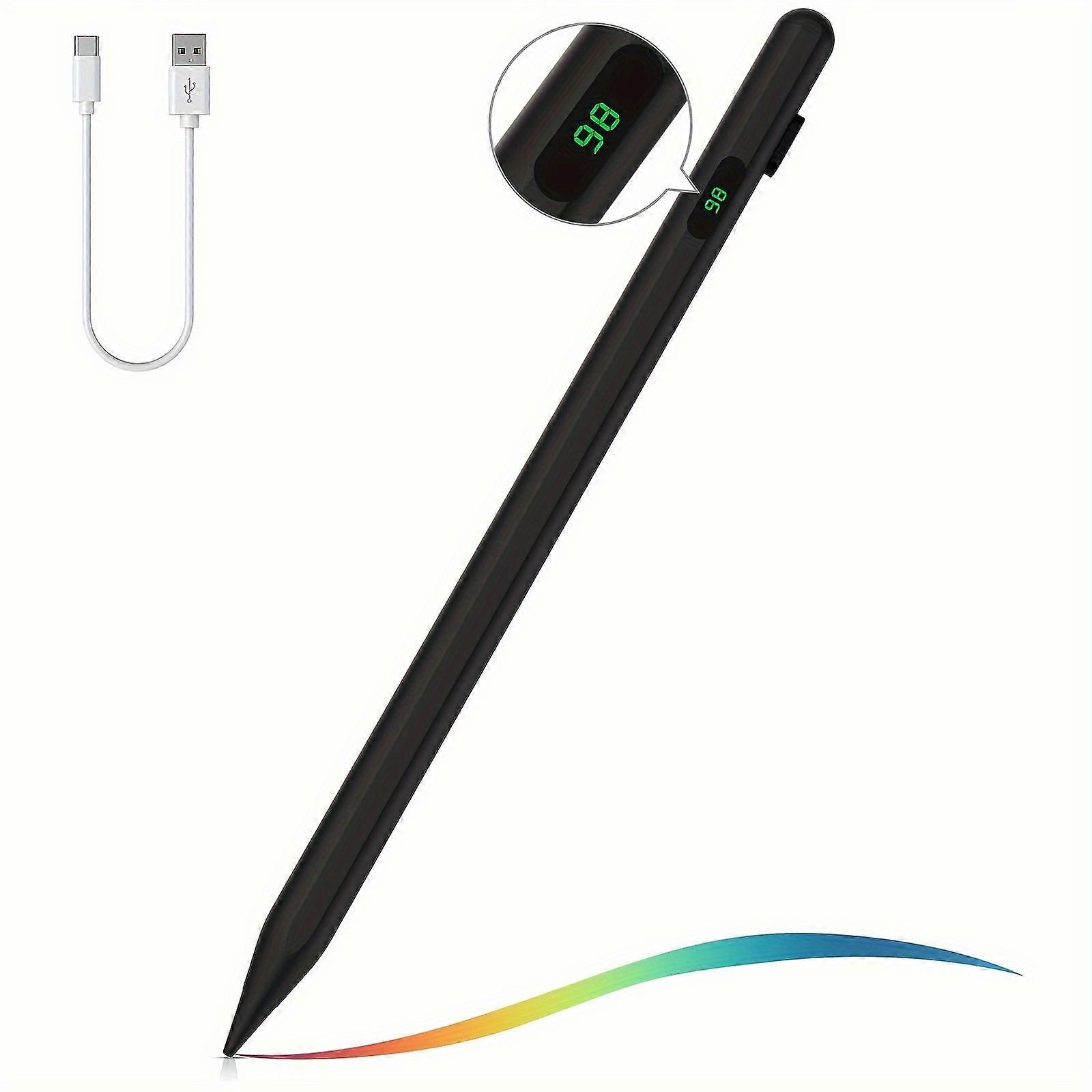 Rechargeable Magnetic Stylus Pen: Universal Precision For IPad/Android - Portable And Durable