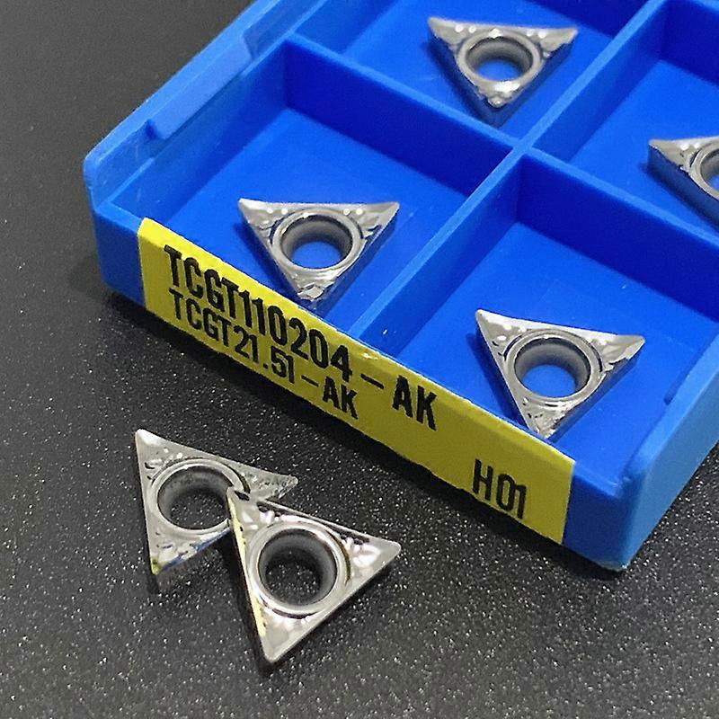 TCGT110202/04/08-AK H01 Aluminum Inserts turning tool metal lathe tools CNC carbide insert Cutting tool