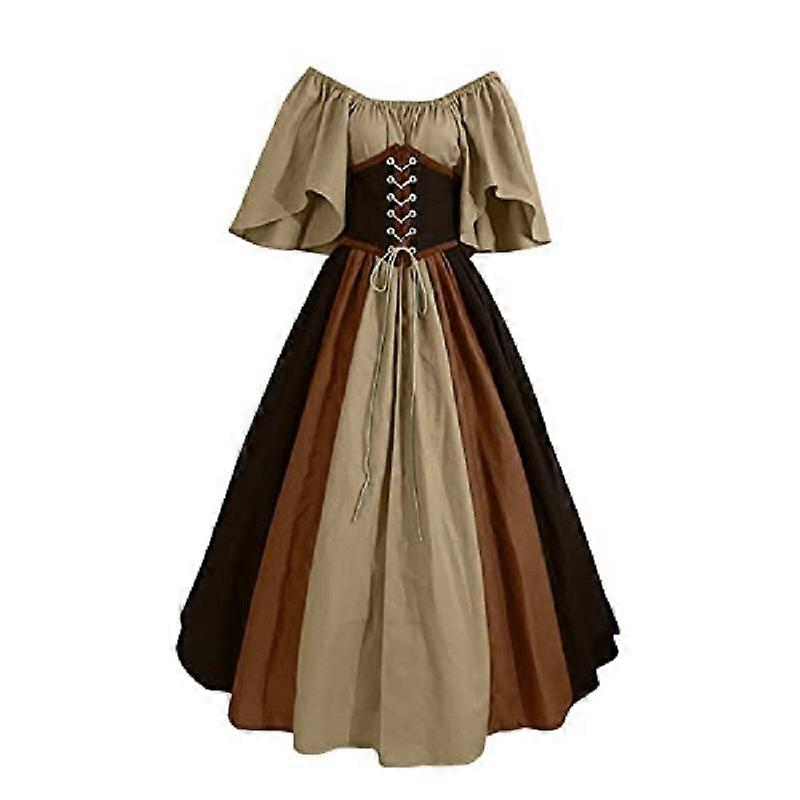 chinese dress ladies Handmade Wool Women's Viking Dress main image 1