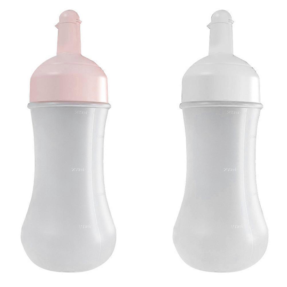 2Pcs Sauce Squeeze Bottles Kitchen Condiment Bottles Ketchup Squeeze Bottles