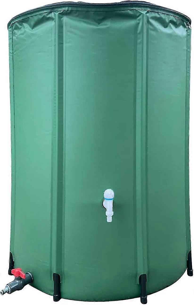 Water Storage Tank with Mesh Cover - Large Capacity Folding Rain Barrel for Garden, Durable and Efficient Water Collector