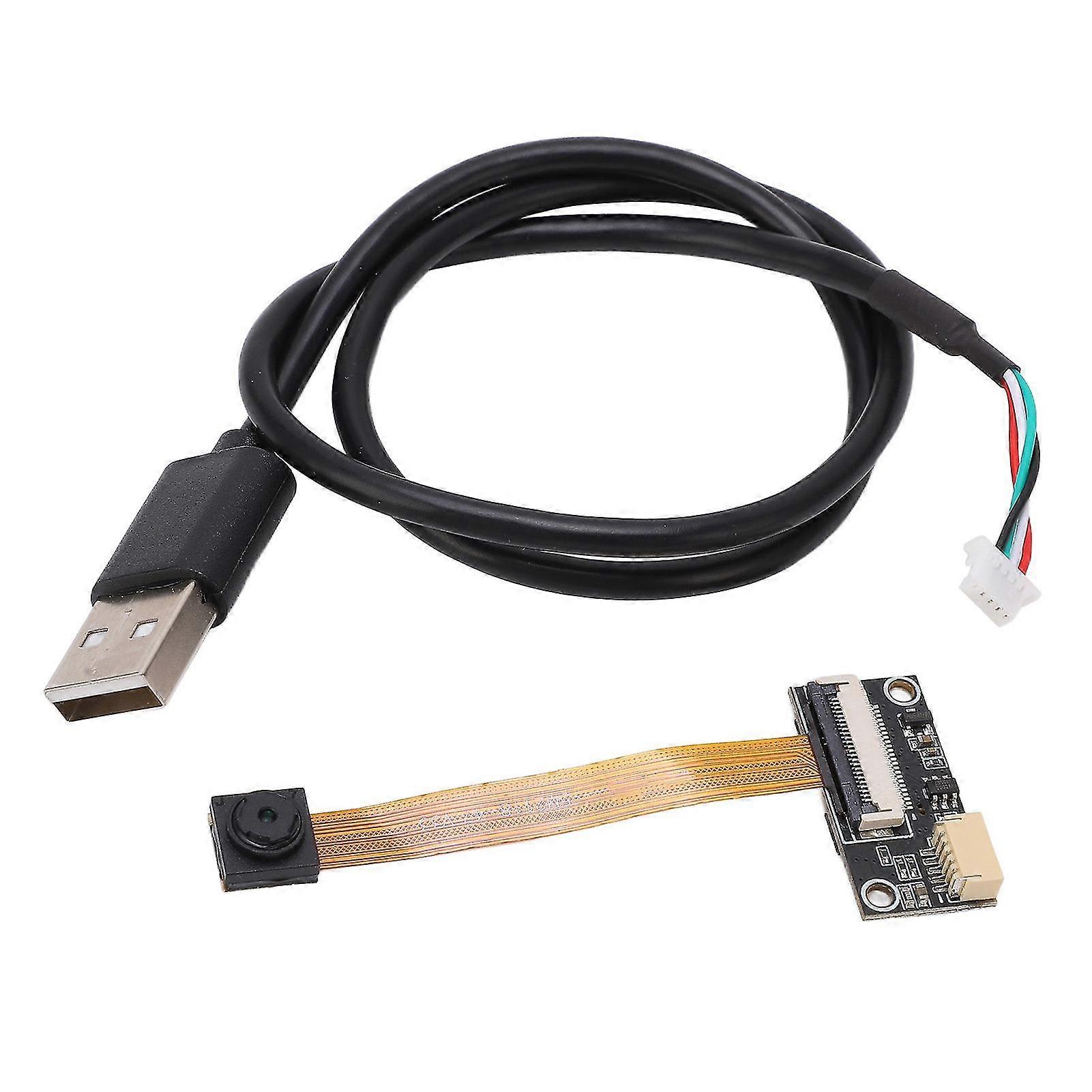 5MP Embedded Camera Module with Flexible Cable - No Distortion, 68 Degree Field of View