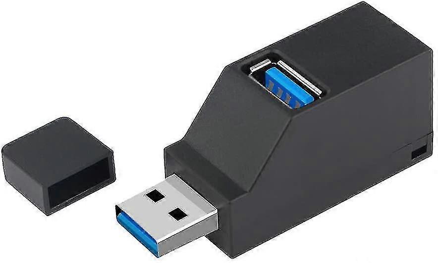 Mini Portable Usb 3.0 Splitter, 3-port Usb Hub, Expansion Hub