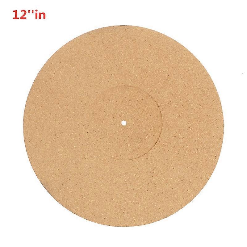 3MM Cork Record Pad Antistatic Flat Soft Mat Slipmat Mat Pad for Phonograph
