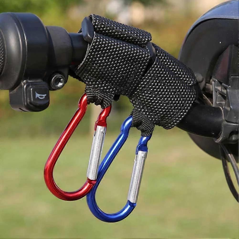 1 stk universalkroker multifunksjonell krok for sykler, elbiler, motorsykler, scootere, barnevogner