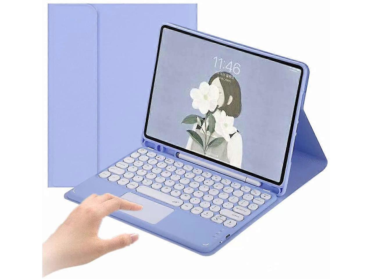 Samsung Galaxy Tab S8 Plus 2022 12.4 inch Model SM-X800 SM-X806 Case with Screen Protector / Rotatable Stand / Hand Strap / S-Pen Holder for Galaxy 12