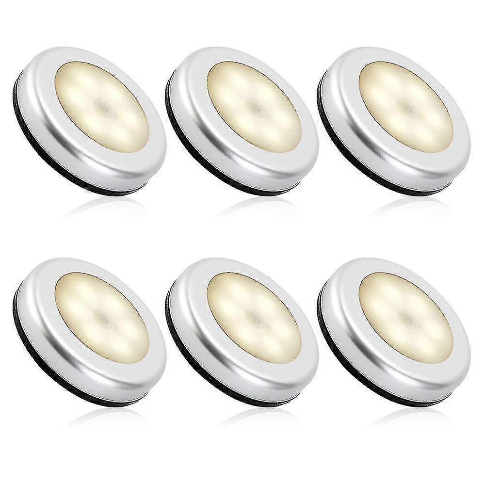 6pcs Sensor Light, Led Battery Operated Motion Sensor Light For Stairs