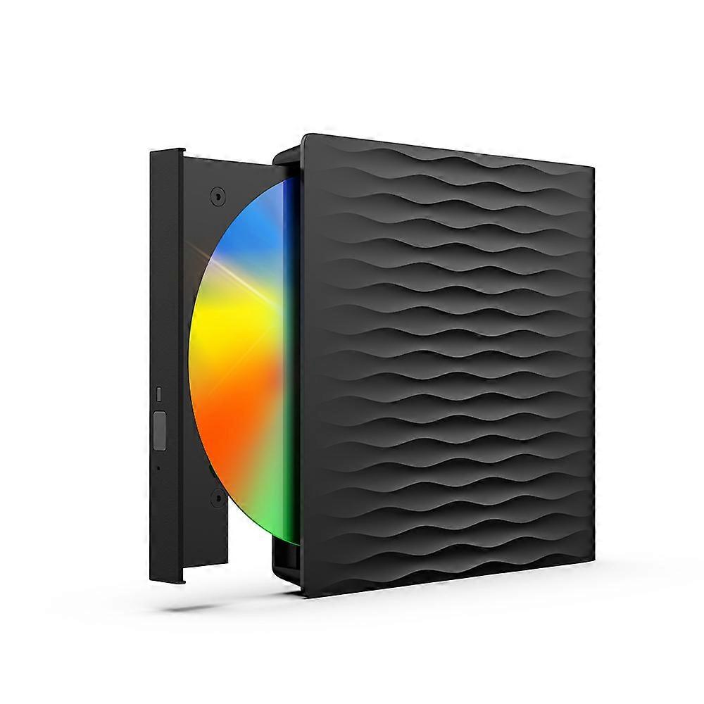 محرك أقراص CD DVD خارجي وكاتب DVD / CD مع USB 3.0 و Type-C DVD Writer