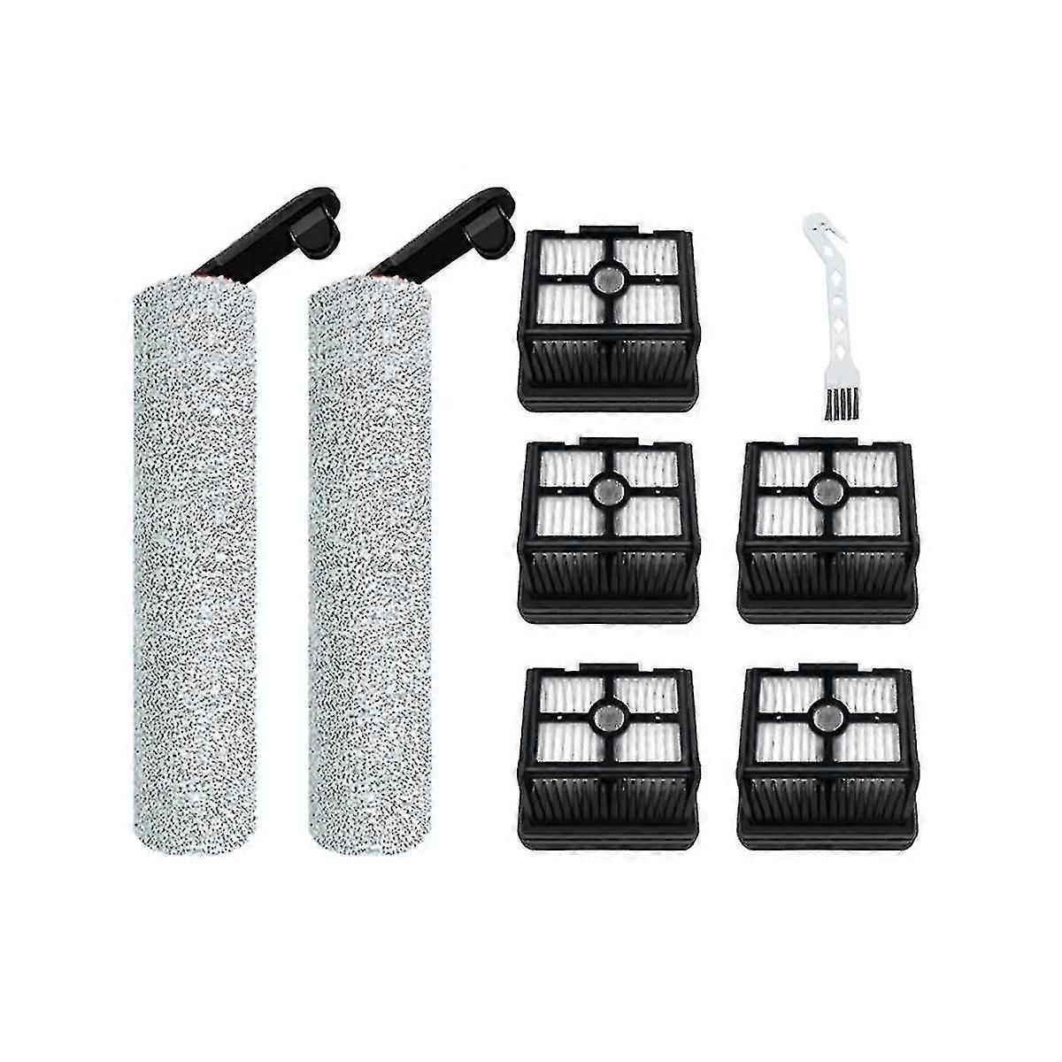 8pcs For H12pro/h12pro Plus /m13beta Floor Scrubber Machine Rolling Brush Filter