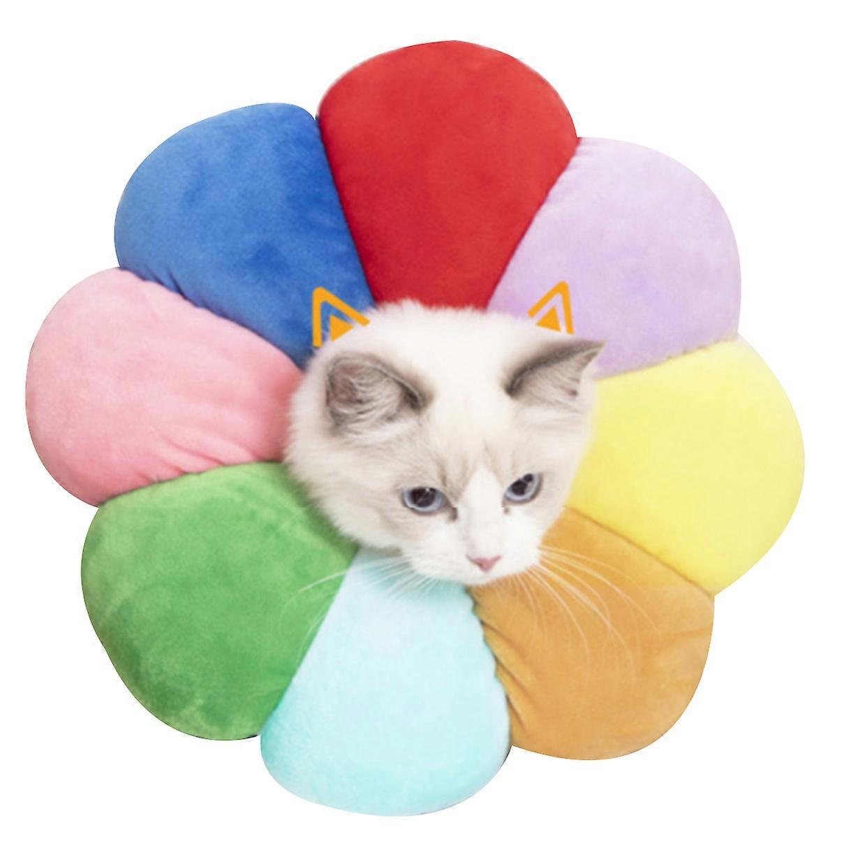 Dog Cat Sun Flower Cone Collar Anti-bite licking, Pet Recovery Collar & Cone