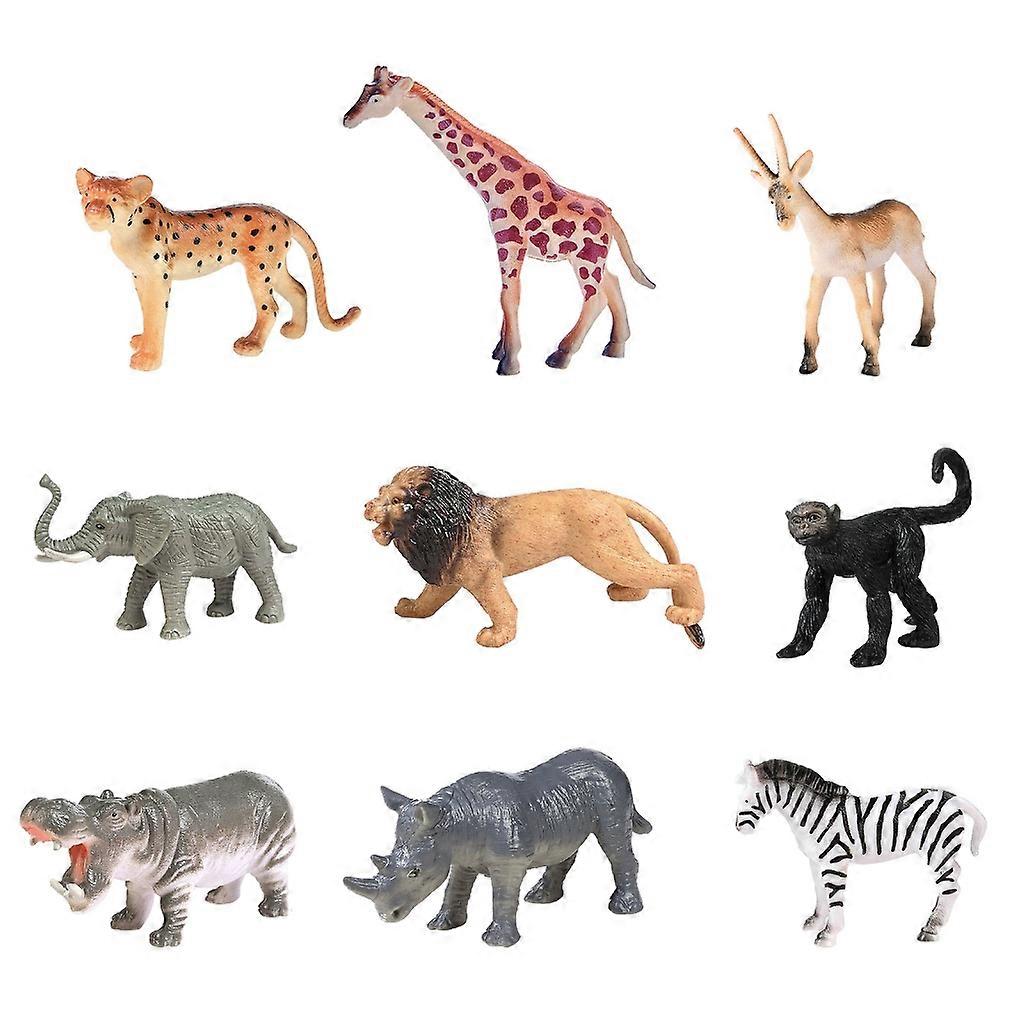 Simulation Wild Animals Wild Figures Action Figures Model Kids Collection Toy