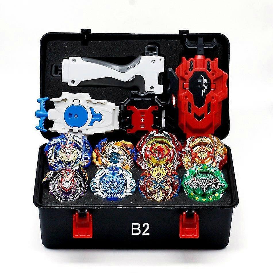 4pcs Toupie Burst Set, Avec Launcher Combat Spinning Top Toupie Jou Classiques Pour La Fete Des Enfants Noel Halloween Ann Amz