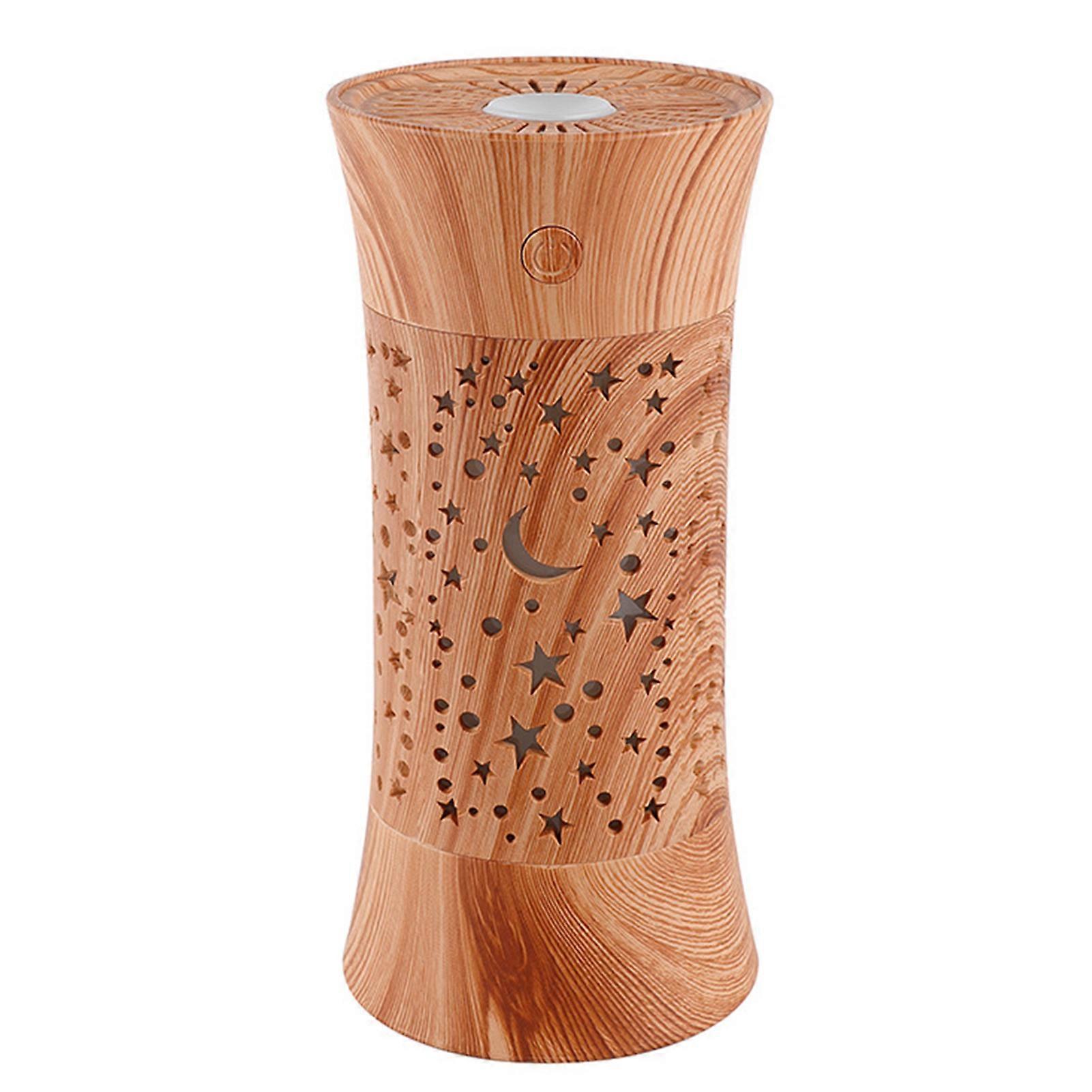260ml Convenient Air Humidifier Smart Power Off Wood Mini USB Compact Aroma Diffuser for Home