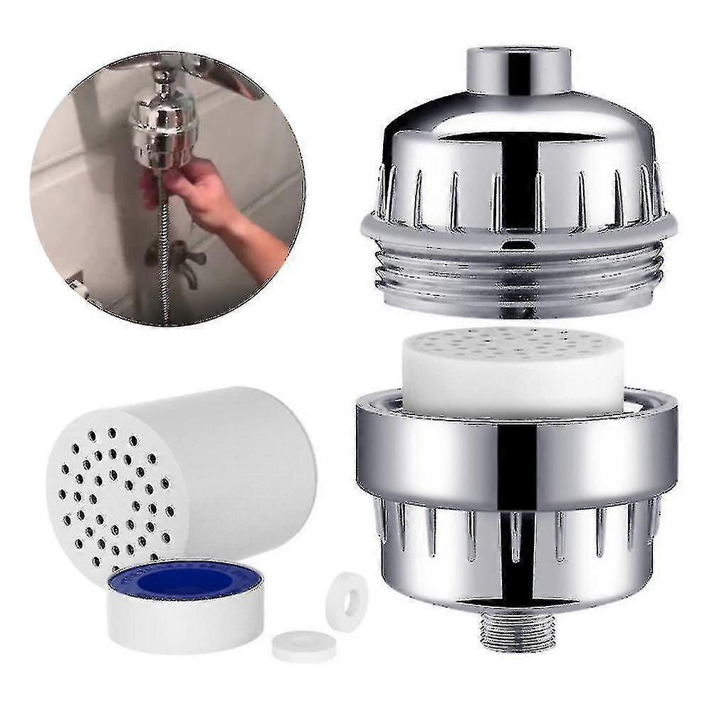 10 Stage Shower Filter,shower Water Filters Universal Replaceable Shower Head Water Purifier Hard Water Filter