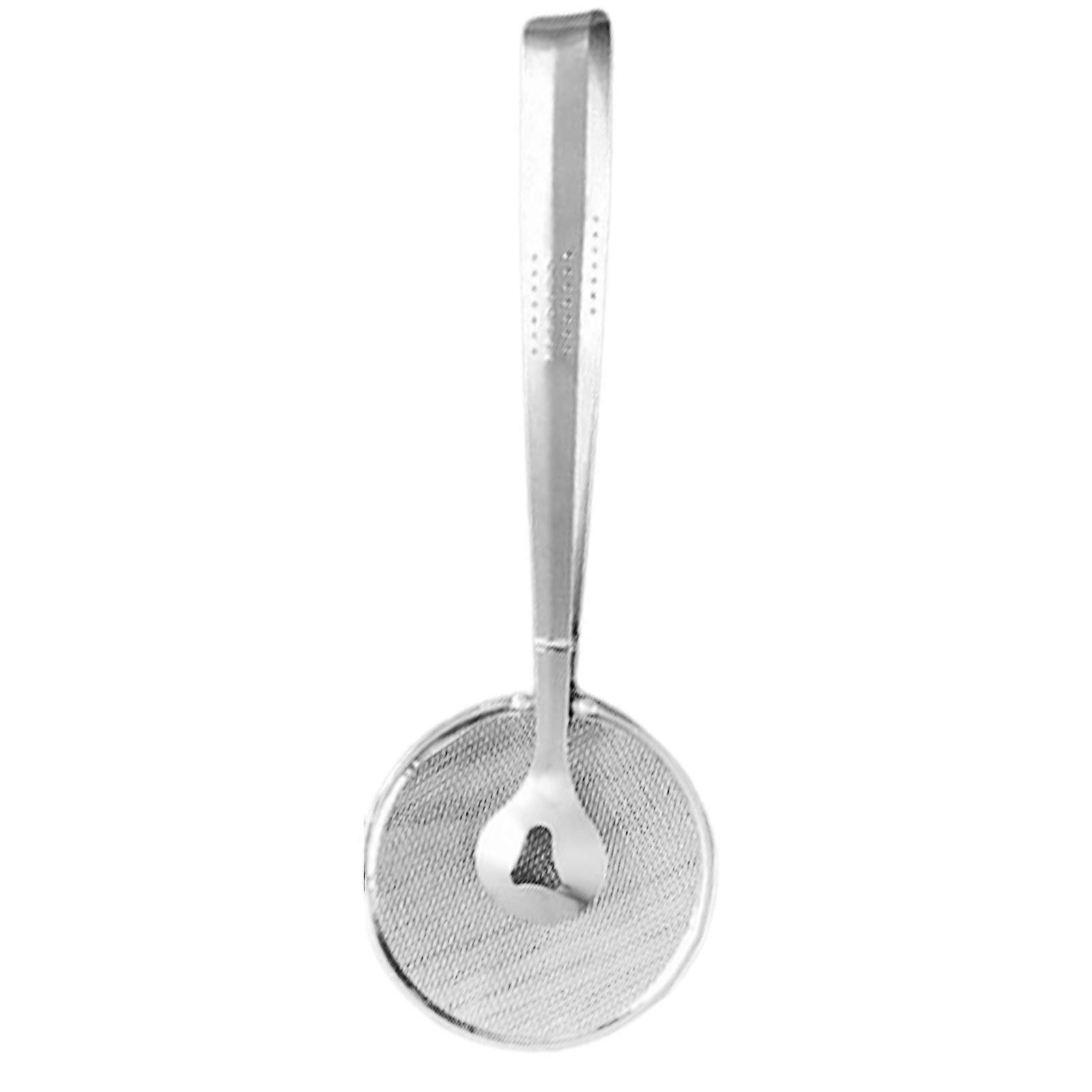 Kitchen Multi-Purpose Filter Spoon Tongs Fried Food Strainer Clamp Colander Tool