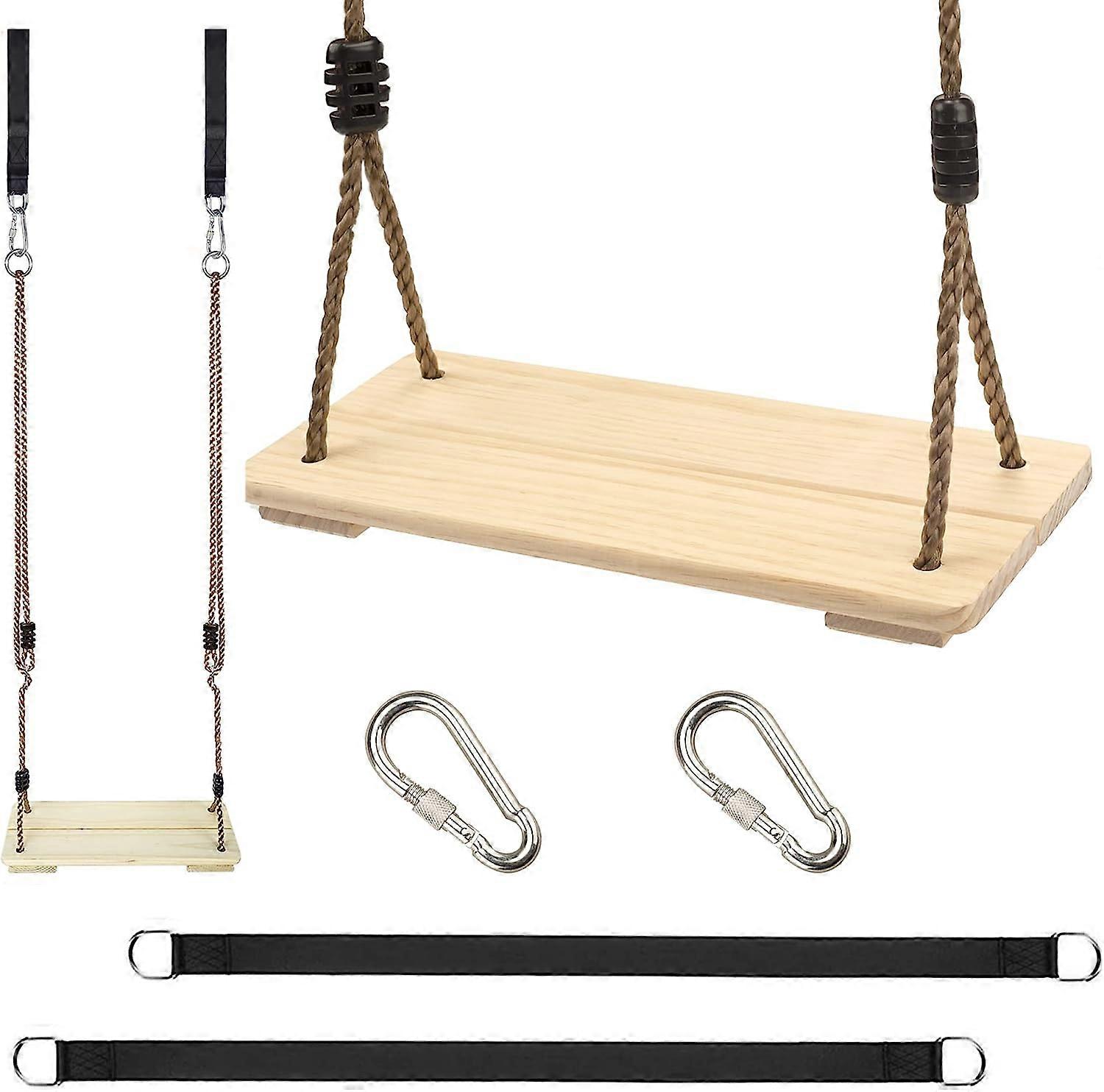 Dřevěná houpačka pro děti tmavě modrá