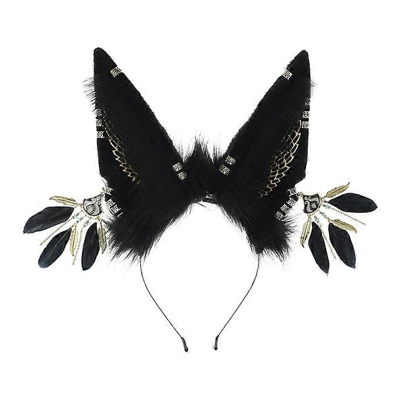 イースターヘッドバンド羊の耳の形ヘアフープパーティーヘッドピースコスプレコスチューム小道具DXAA