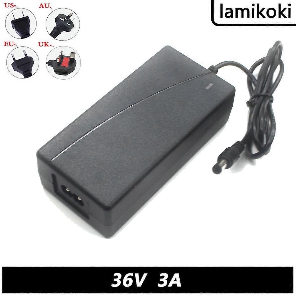 36V 3A Strømadapter Tredemølle Lader Europeisk Standard Amerikansk Standard Britisk Standard Fire Bull Transformator Strømforsyning