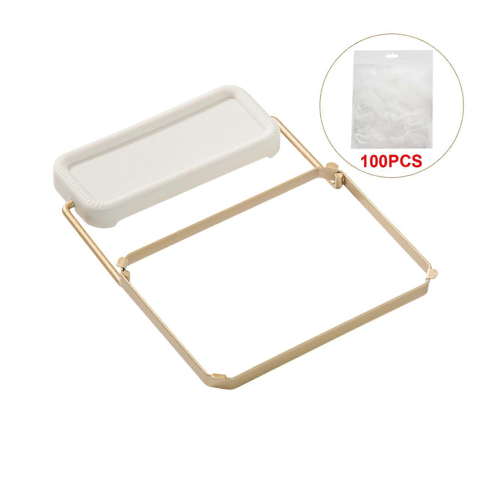 Foldable Kitchen Sink Strainer with 100pcs Filter Bags, Prevents Clogs and Keeps Sink Clean