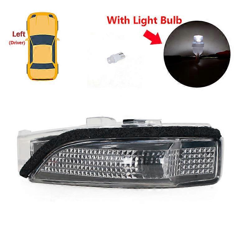For Toyota AURIS C-HR COROLLA VERSO Rearview Mirror Turn Signal Light LED Indicator Blinker Repeater 81741-02040 With Bulb
