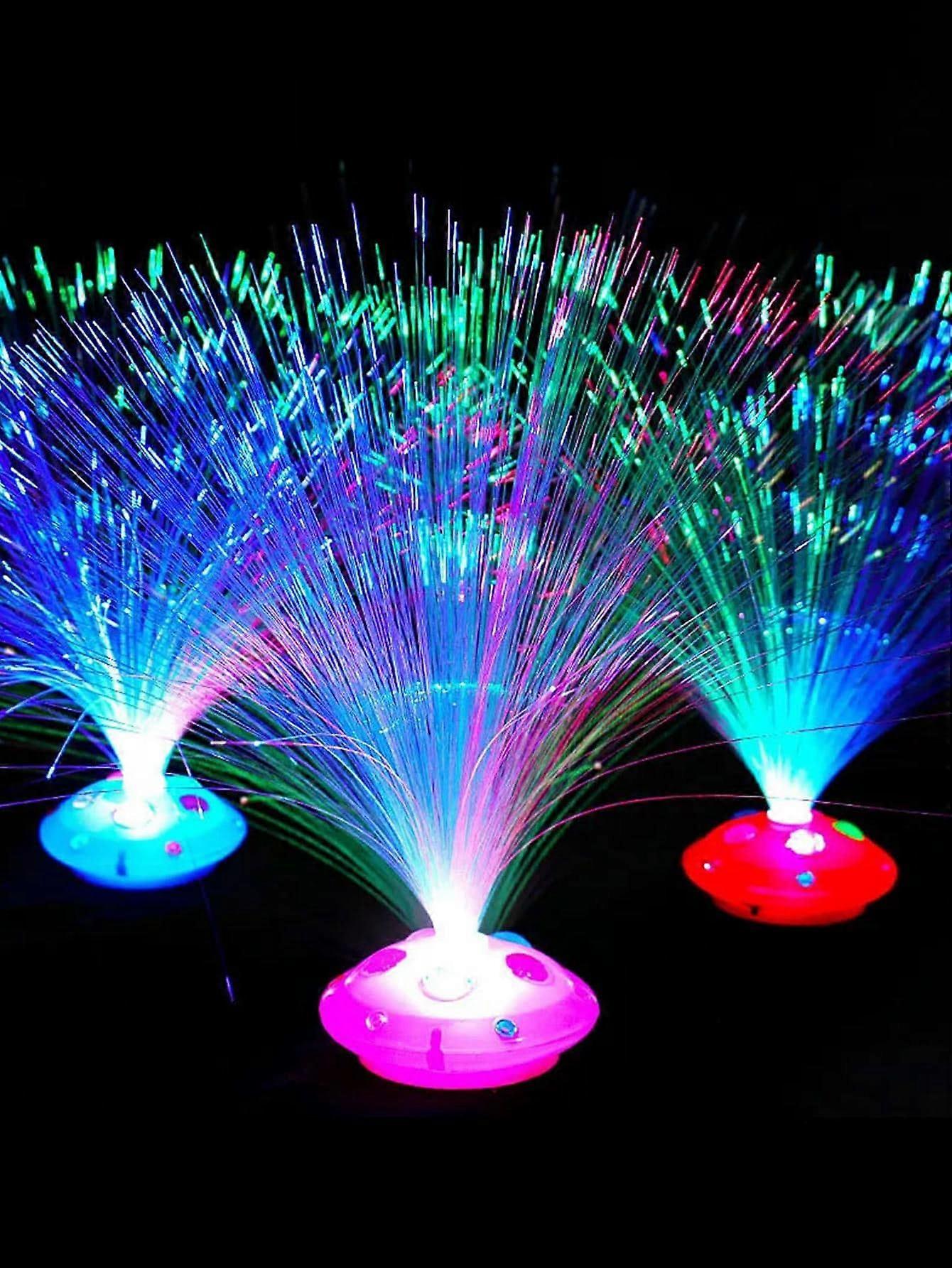 1 قطعة بقيادة مصباح ليلي وامض ملون مزين بنمط السماء المرصعة بالنجوم للمهرجان