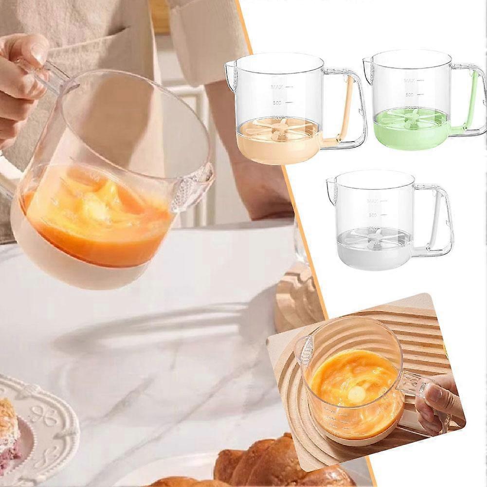 Manual egg beater semi-automatic mixer multi-function whipping cream